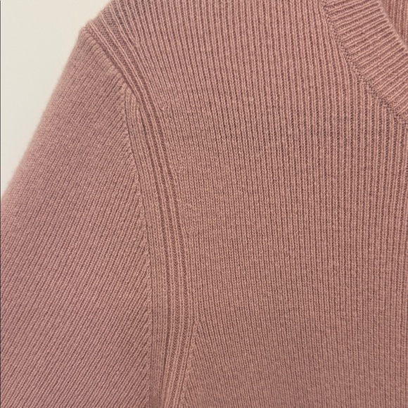COS Dusty Pink Cashmere Crewneck Sweater - Picture 8 of 10